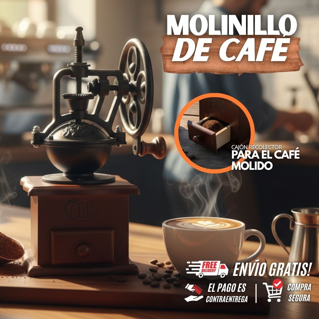 Molinillo de Café Estilo Manual Clásico