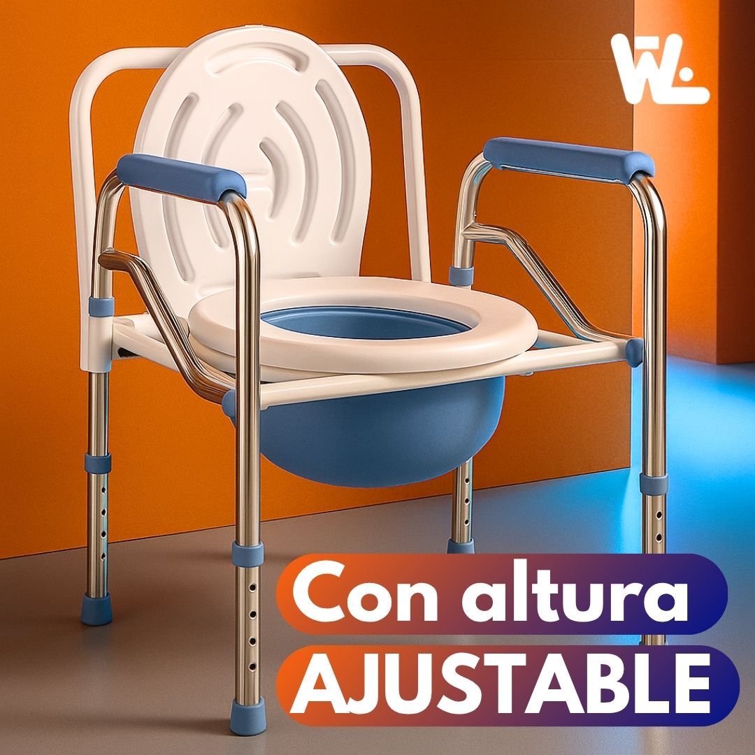 Inodoro Móvil para Adultos, Embarazadas y discapacitados