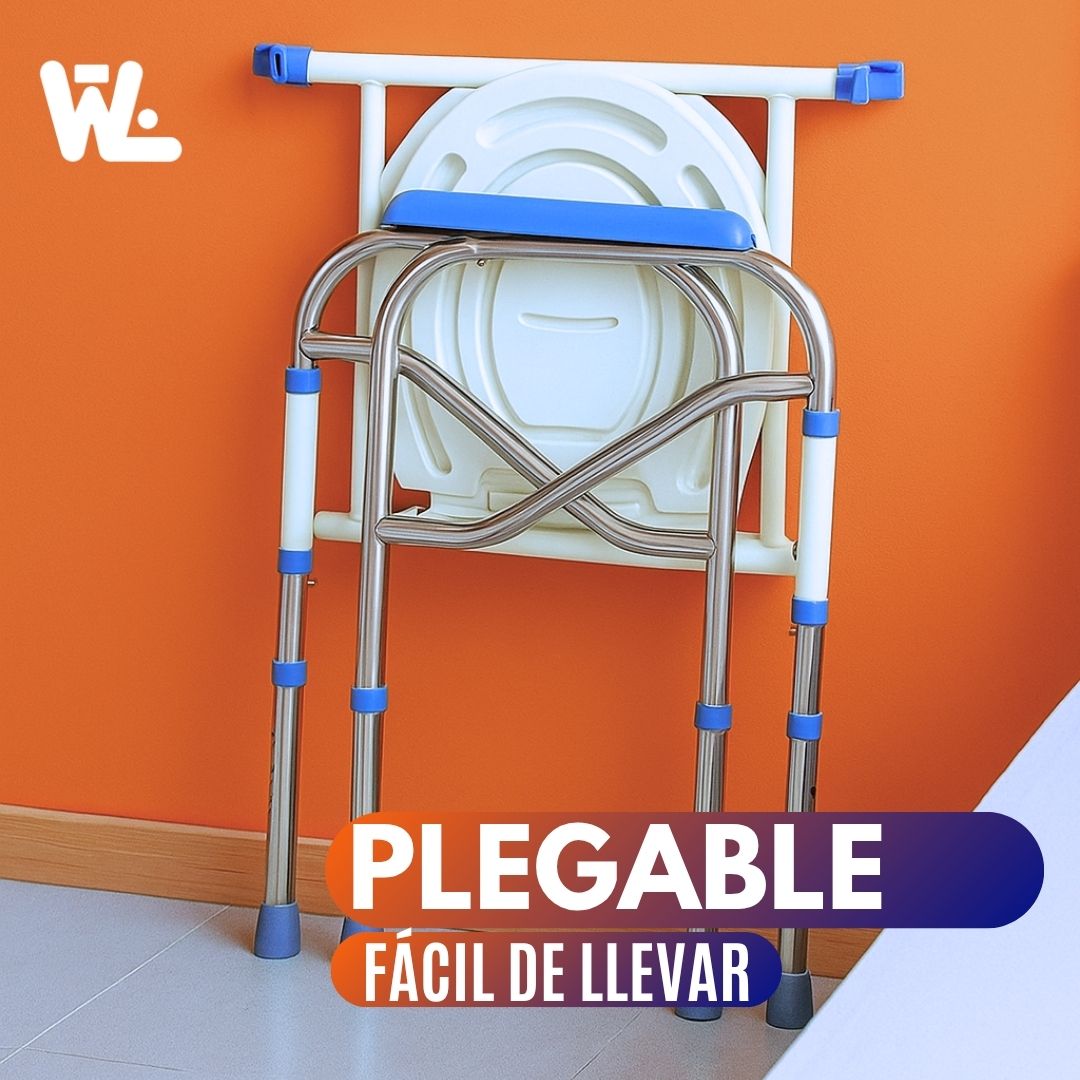 Inodoro Móvil para Adultos, Embarazadas y discapacitados