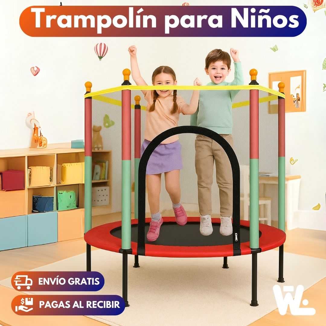Trampolín Ifantíl Recreativo, Interior o Exterior