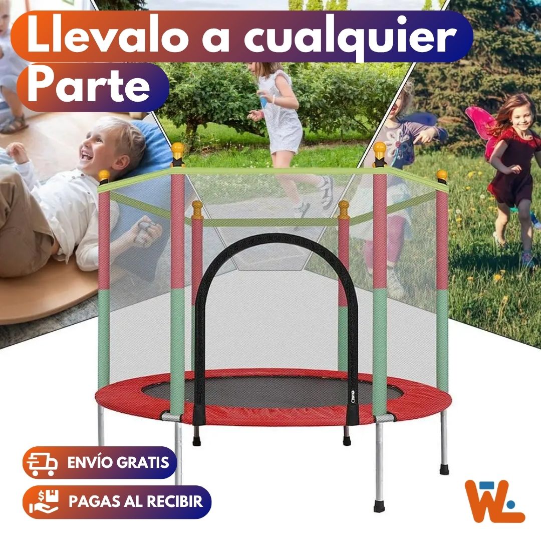 Trampolín Ifantíl Recreativo, Interior o Exterior
